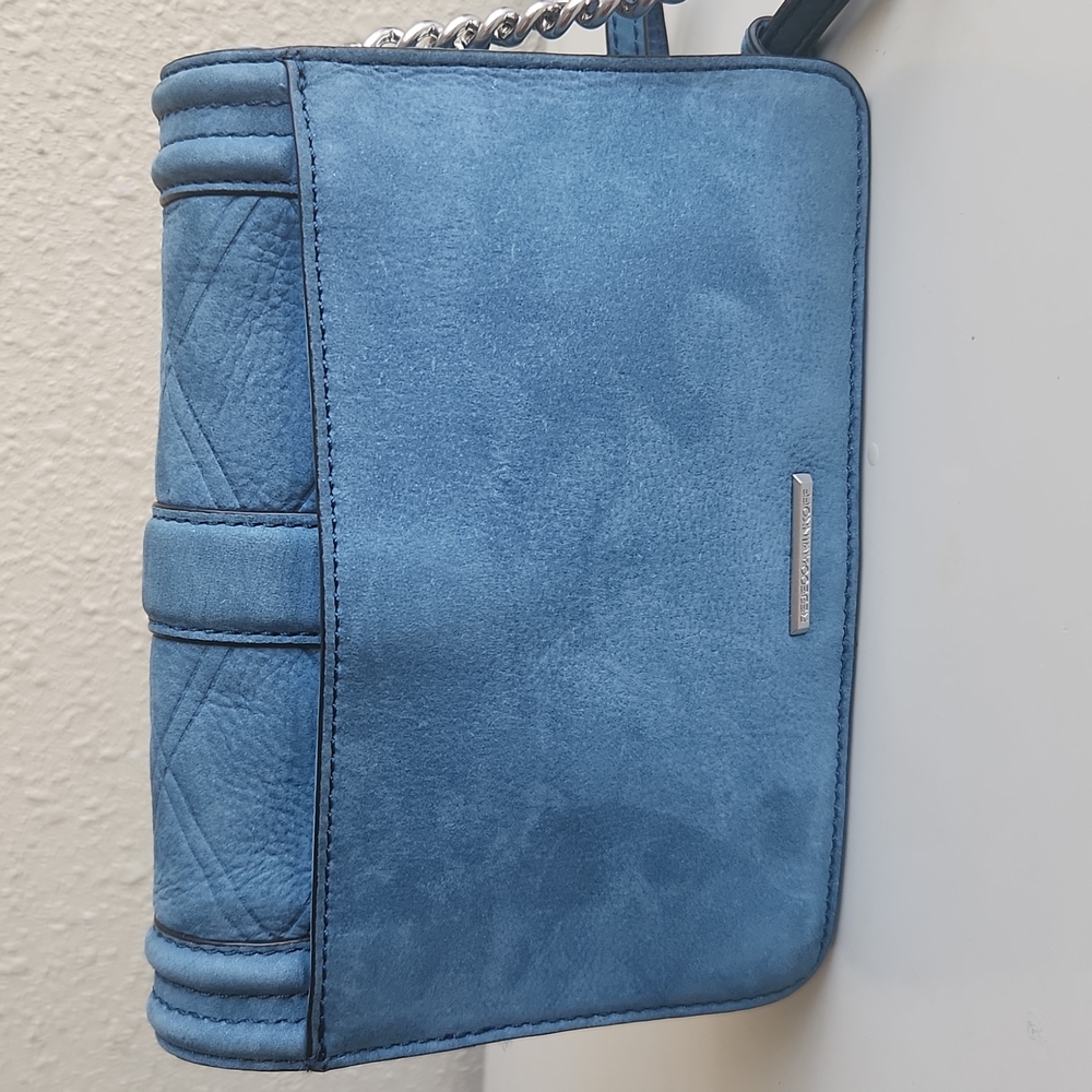 Rebecca Minkoff Blue Suede Bag - Picture 5 of 8